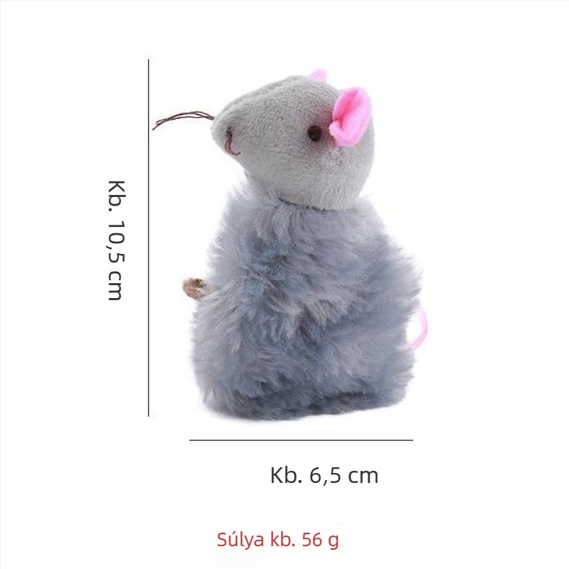 Hamster plüss játék, nyugtató és ketrecdekoráció, arany hörcsög