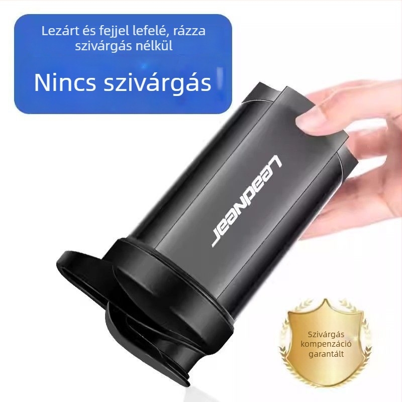 Shaker fehérje shake-ekhez és étkezéshelyettesítőkhöz, hordozható sportos vízpalack