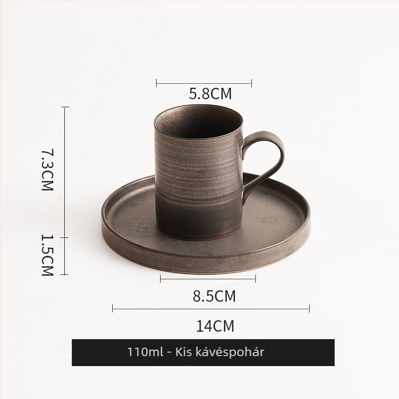 Otthoni pour-over kávés készlet kerámiakupával és szűrővel japán stílusban