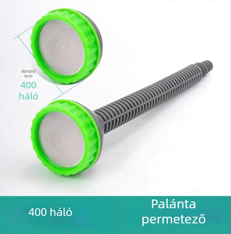 Csemete-permetezőpisztoly öntözőfejjel, üvegházi kertészkedéshez