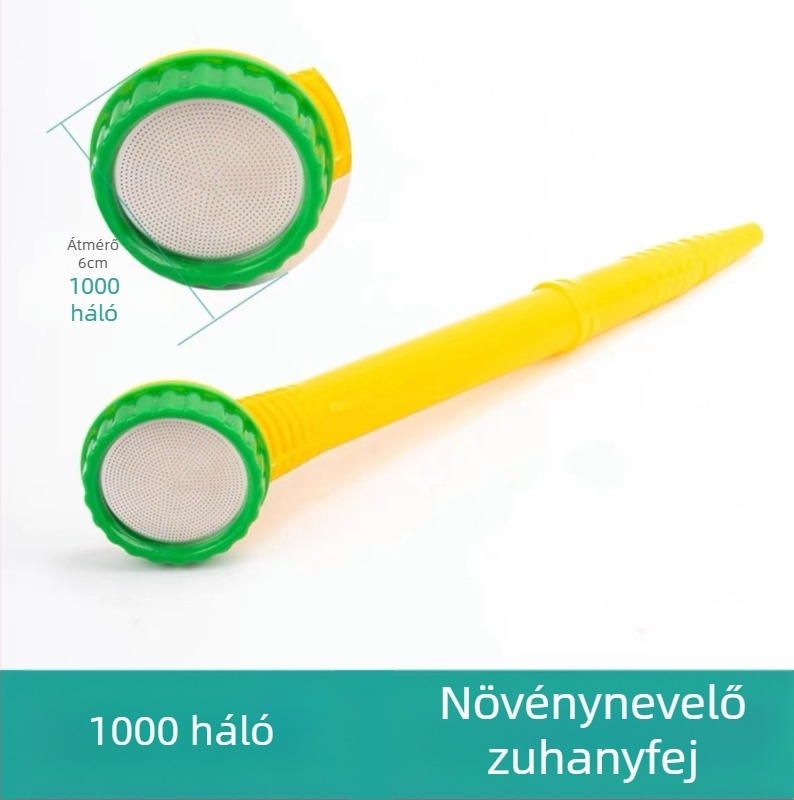 Csemete-permetezőpisztoly öntözőfejjel, üvegházi kertészkedéshez