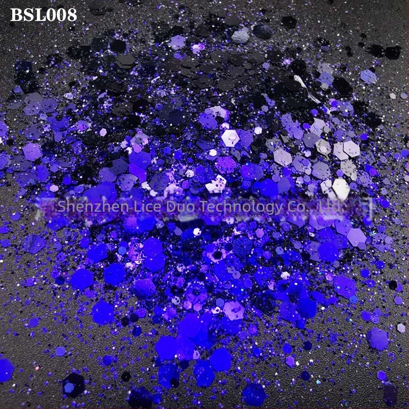 50 g színváltó kaméleon glitter körömre, PET csillámpor, epoxis körömlakk glitter
