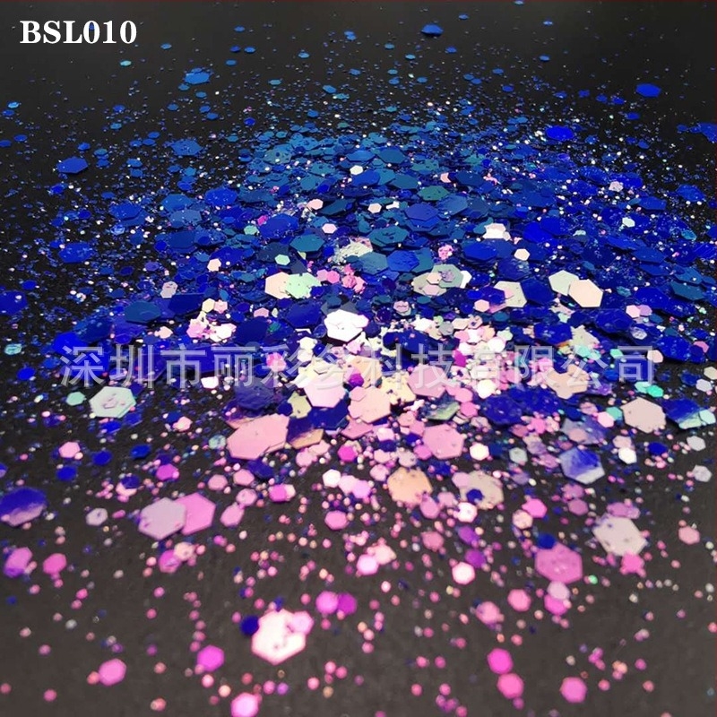 50 g színváltó kaméleon glitter körömre, PET csillámpor, epoxis körömlakk glitter
