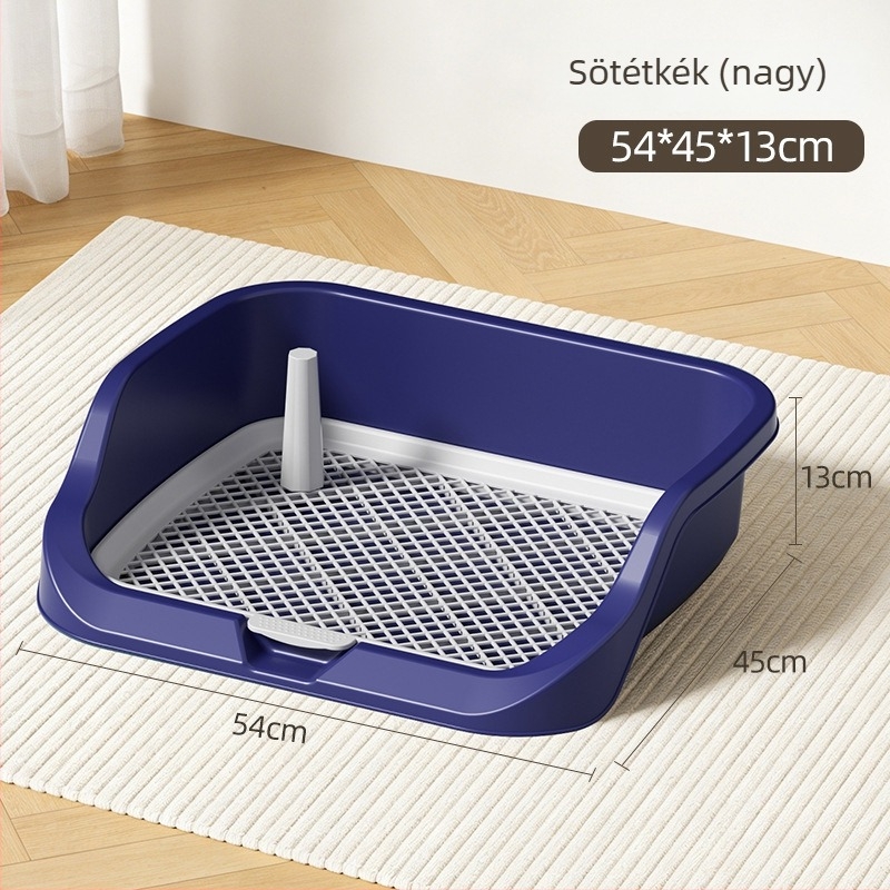 Kis- és közepes méretű kutyák számára készült toalett, rögzített vizelet-tálca, cseppmentes alátét, különleges tálca, háziállat-kellékek