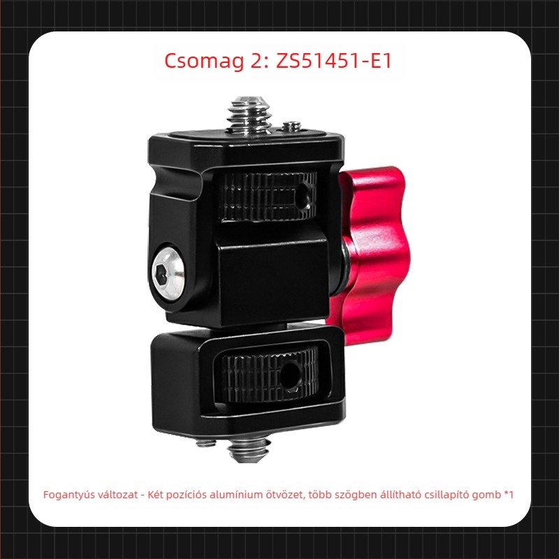 Állandó csillapítású csiga-gimbal DJI Osmo 360-hoz, tartó 1/4''-1/4'' menetes