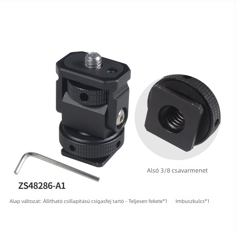 Állandó csillapítású csiga-gimbal DJI Osmo 360-hoz, tartó 1/4''-1/4'' menetes
