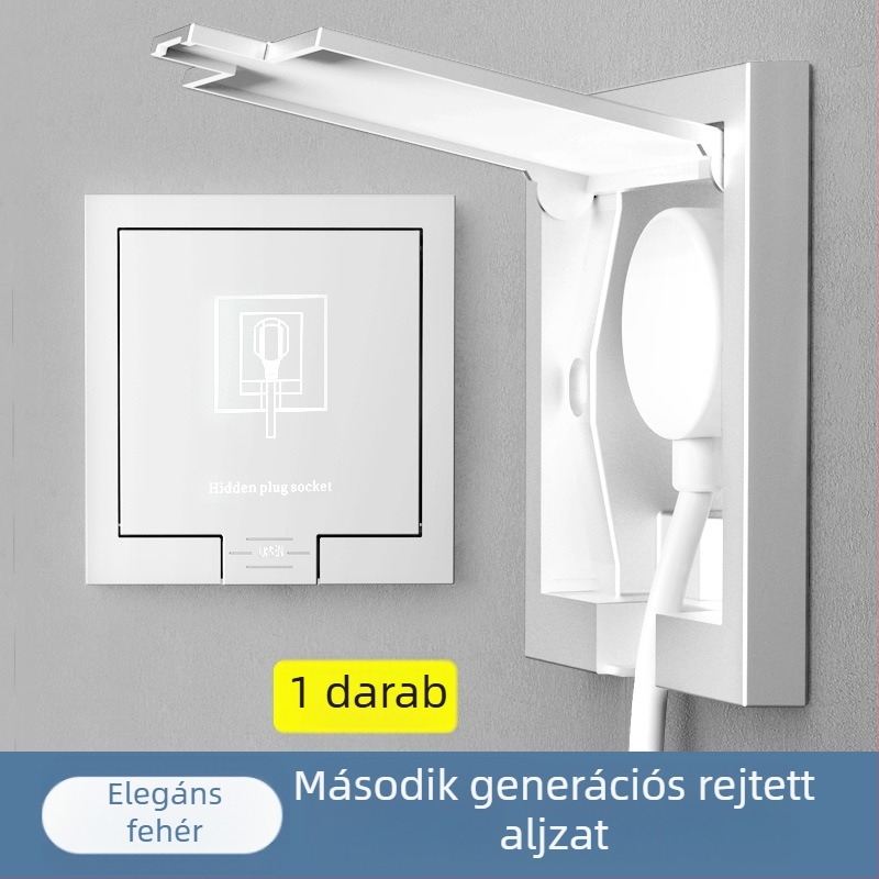 86-os típusú ötlyukú rejtett falba épített aljzat, vízálló hűtőszekrényhez