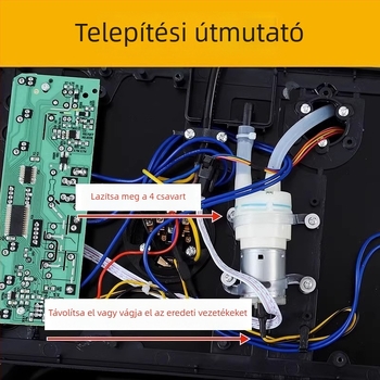 Általános teabár gép – teáskészlet, vízszivattyú és elektromos teáskanna kiegészítők