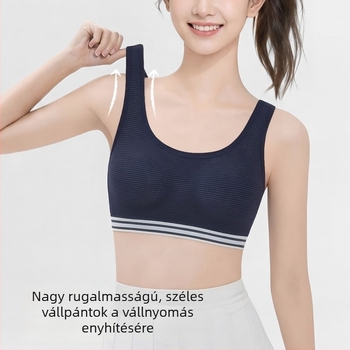 Lányoknak készült melltartó selyem béléssel, középiskolás lányok számára, légáteresztő és kényelmes, teljes kosár