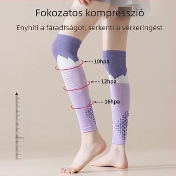 Kültéri túrázáshoz és kerékpározáshoz tervezett lábszárvédők, térdvédők és funkcionális vádlis zoknik – uniszex