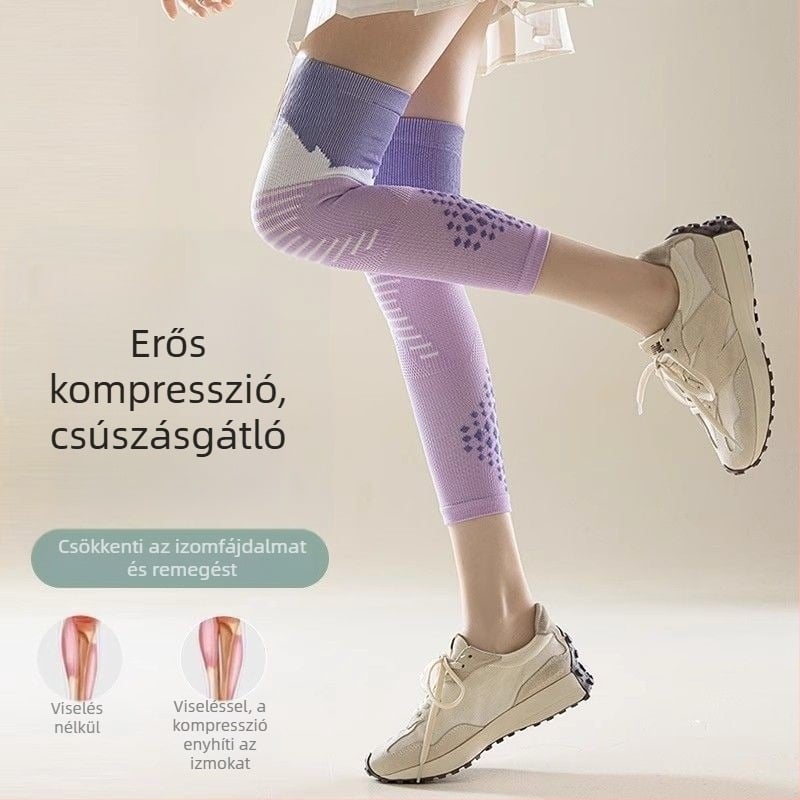 Kültéri túrázáshoz és kerékpározáshoz tervezett lábszárvédők, térdvédők és funkcionális vádlis zoknik – uniszex