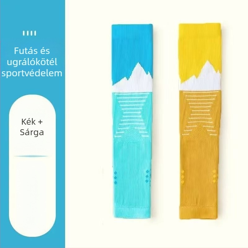 Kültéri túrázáshoz és kerékpározáshoz tervezett lábszárvédők, térdvédők és funkcionális vádlis zoknik – uniszex
