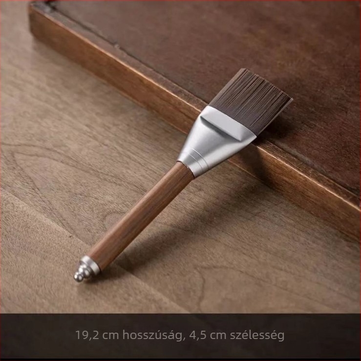 Tiszta titánból és ebonfából készült teás készlet