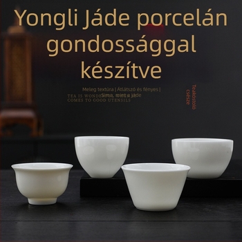 Porcelán teáscsésze kínai stílusban, otthoni és irodai használatra