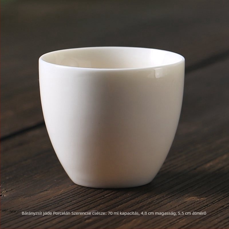 Porcelán teáscsésze kínai stílusban, otthoni és irodai használatra