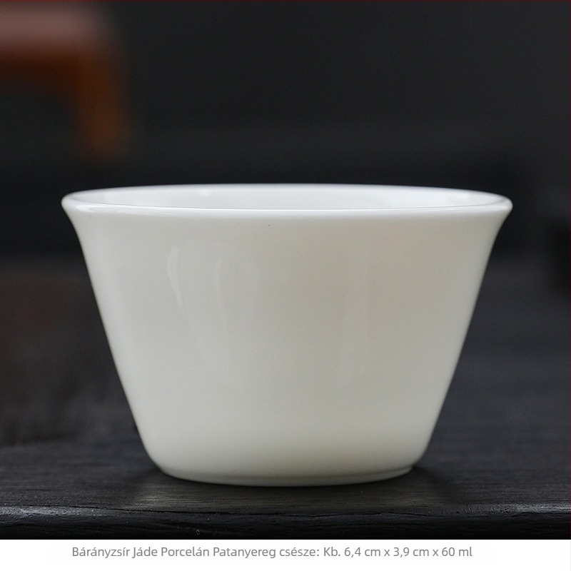 Porcelán teáscsésze kínai stílusban, otthoni és irodai használatra