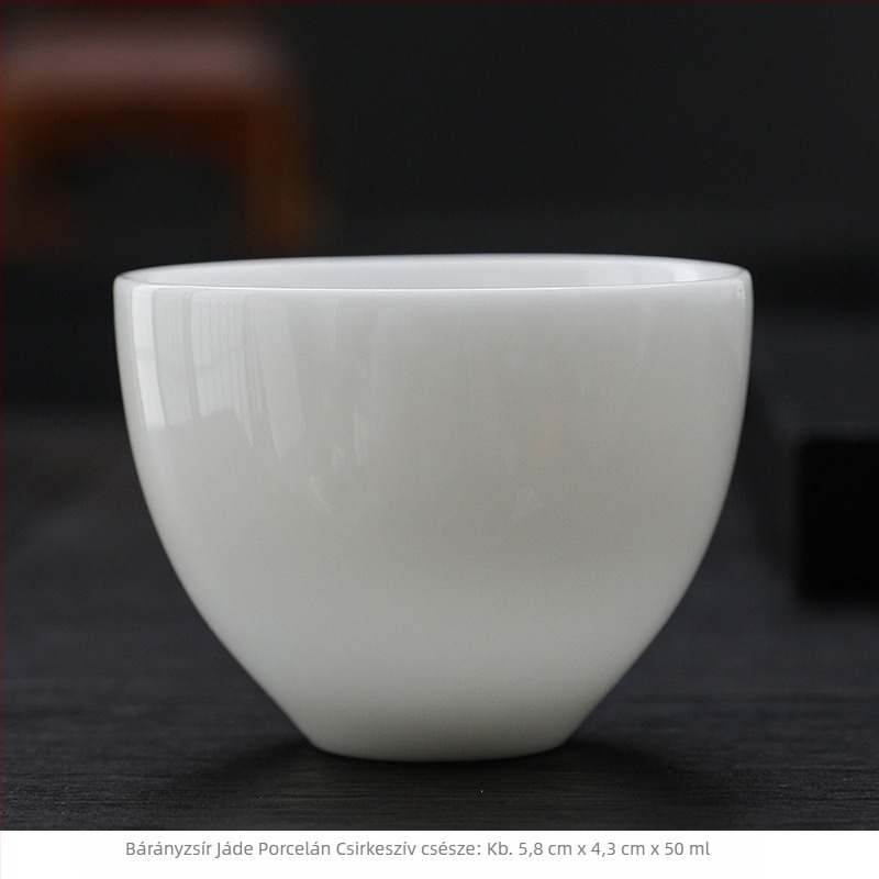 Porcelán teáscsésze kínai stílusban, otthoni és irodai használatra