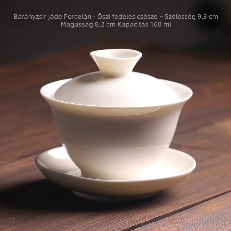 Porcelán teáscsésze kínai stílusban, otthoni és irodai használatra