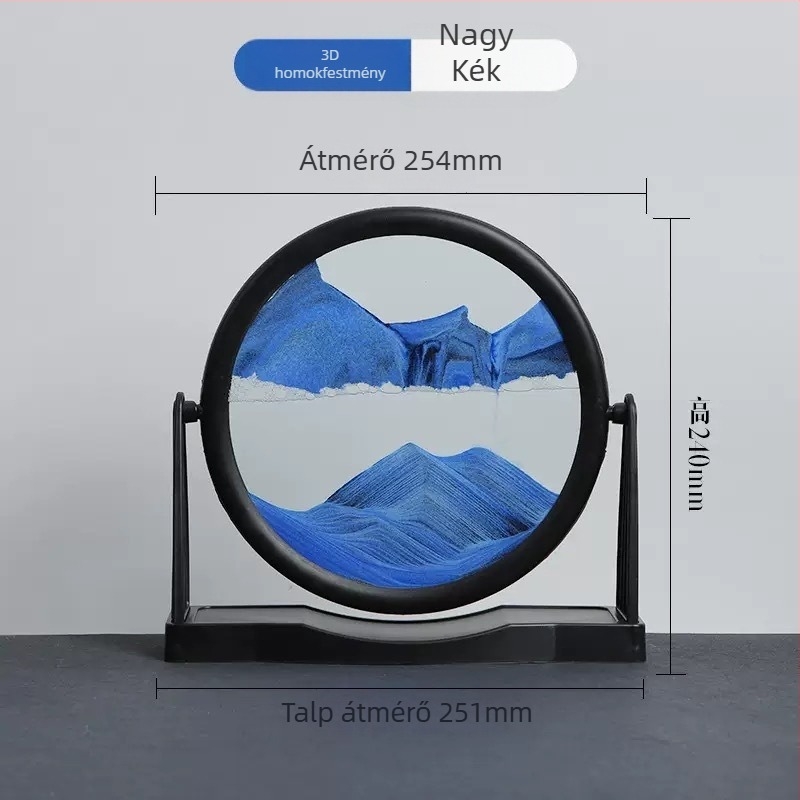 3D homokóra művészet – modern dekoráció otthonra és az irodába