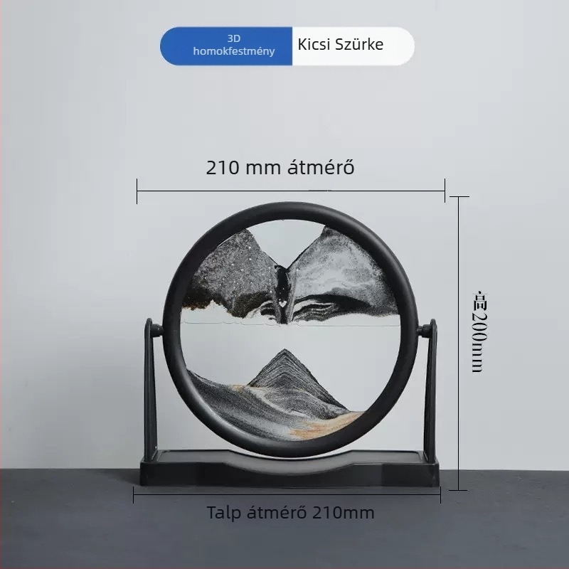 3D homokóra művészet – modern dekoráció otthonra és az irodába