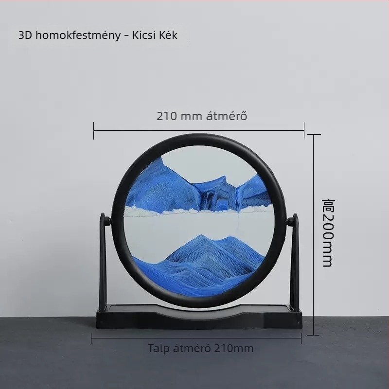 3D homokóra művészet – modern dekoráció otthonra és az irodába