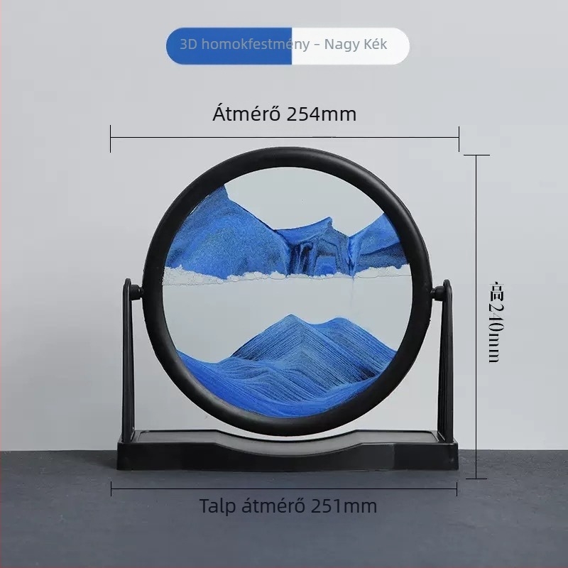 3D homokóra művészet – modern dekoráció otthonra és az irodába