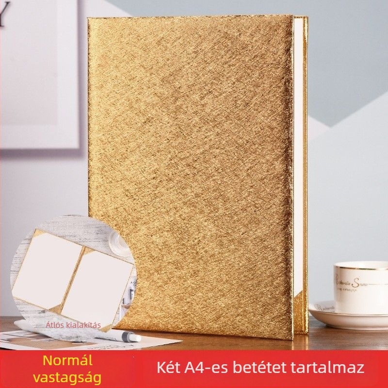 Piros A4 méretű bőrtok tanúsítványhoz, beszédekhez és költői felolvasáshoz