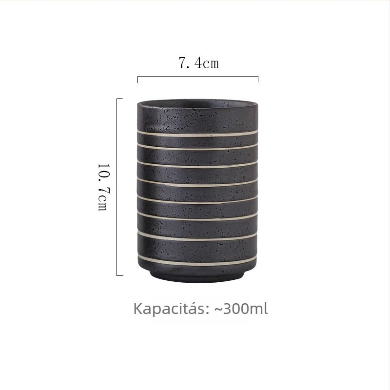 Japán stílusú porcelán teáscsésze, sushi csésze, retro kis teáscsésze, irodai teáscsésze, leveses pohár