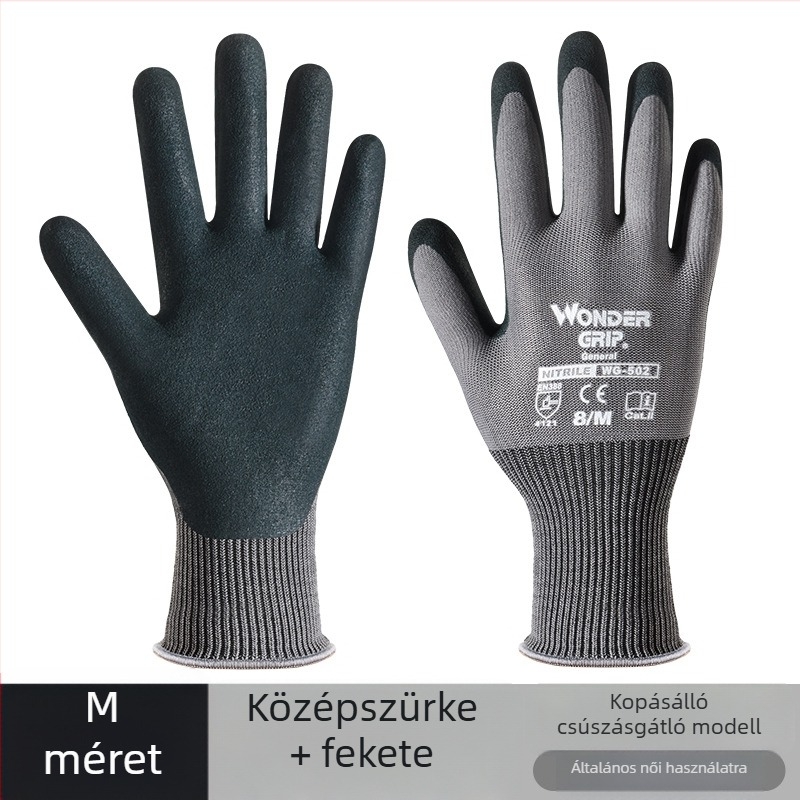 Kertészeti védőkesztyűk: csúszásmentesek, perforáció- és vágásállóak, kopásállóak és légáteresztőek