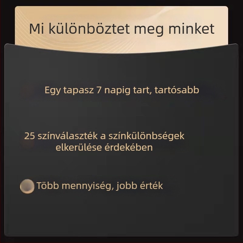 Sebek és anyajegyek álcázó tapasz – láthatatlan tetoválás fedő, bőrszínhez igazodó, félpermanens