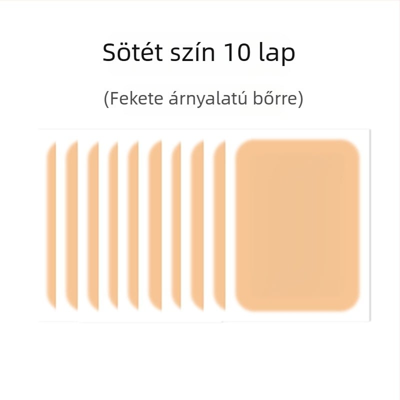 Sebek és anyajegyek álcázó tapasz – láthatatlan tetoválás fedő, bőrszínhez igazodó, félpermanens