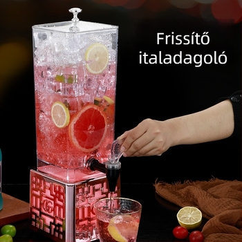 3 literes világító italadagoló bárhoz, akril