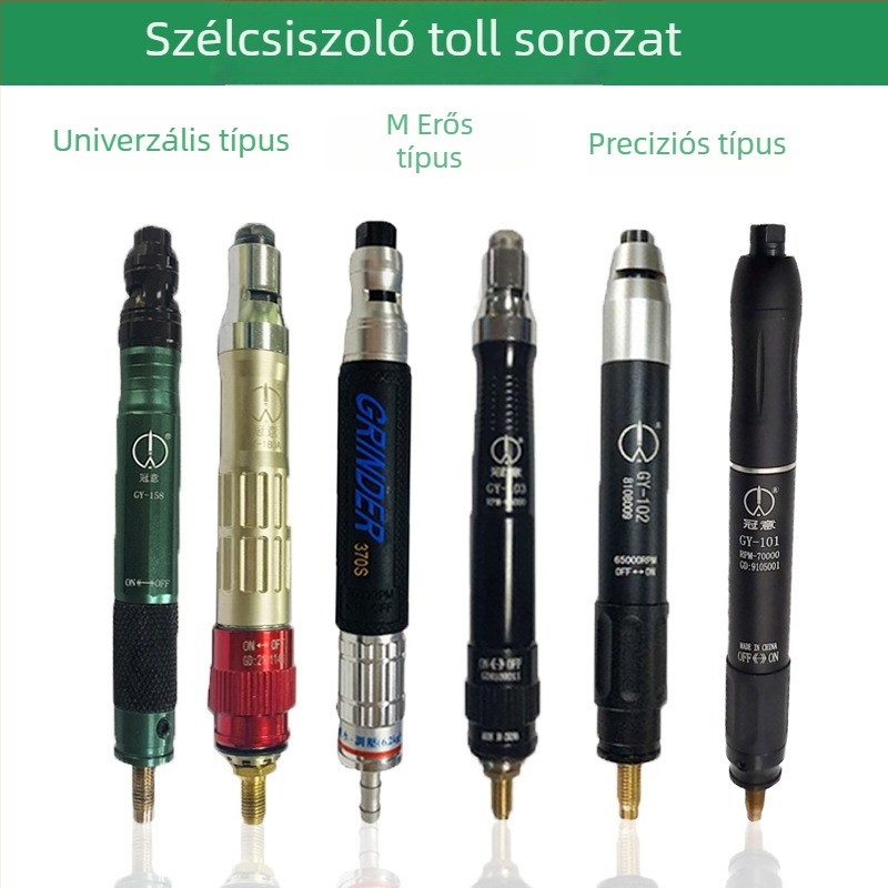 Pneumatikus ceruza csiszoló — ipari osztály, nagy sebességű polírozás és élsimítás