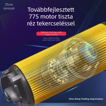 Otthoni használatra szánt elektromos borpumpa, 12V, rozsdamentes acélból, teljesen automata