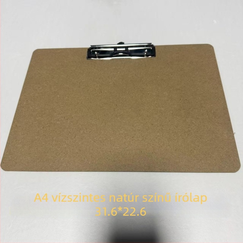 Rostos anyagból készült klipboard, megerősített kivitel, klipekkel, rajzlap és mappa dokumentumokhoz