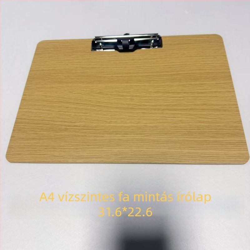 Rostos anyagból készült klipboard, megerősített kivitel, klipekkel, rajzlap és mappa dokumentumokhoz