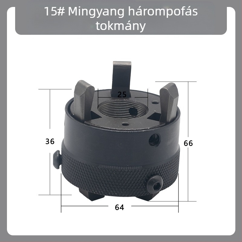 Automata eszterga alkatrész – két- vagy háromfogú gyűrű és csuklótartó, modell 103278