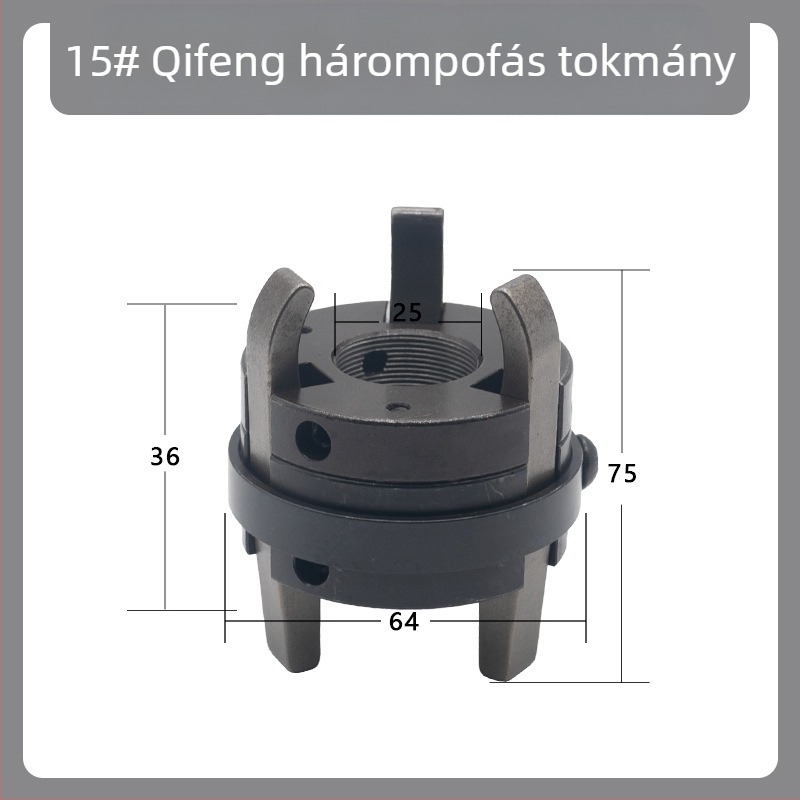 Automata eszterga alkatrész – két- vagy háromfogú gyűrű és csuklótartó, modell 103278