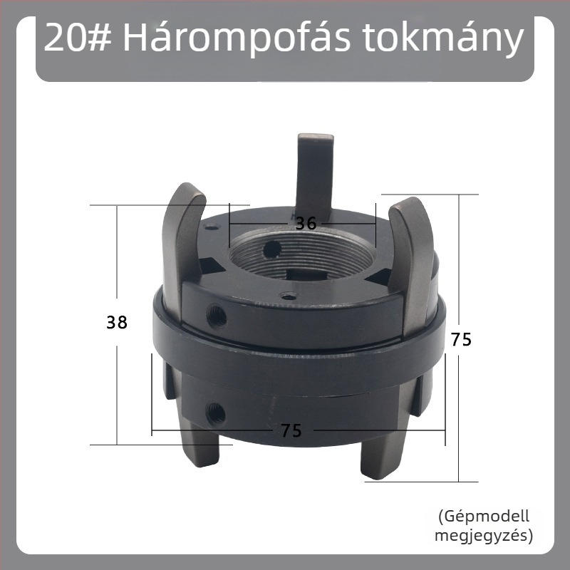 Automata eszterga alkatrész – két- vagy háromfogú gyűrű és csuklótartó, modell 103278