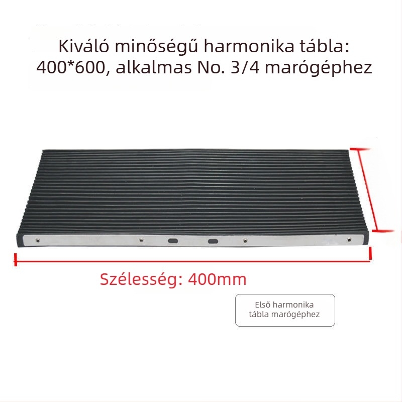 Gumírozott accordion panellel ellátott toronyfúró gép védőburkolat, pajzs a szilánkok és kábelrögzítő klipsz
