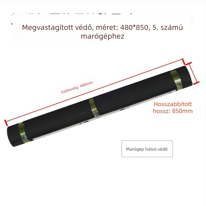 Gumírozott accordion panellel ellátott toronyfúró gép védőburkolat, pajzs a szilánkok és kábelrögzítő klipsz