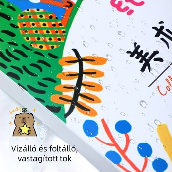A3-as művészeti portfólió diákoknak – rajzok, poszterek és vizsgafeladatok rendszerezője