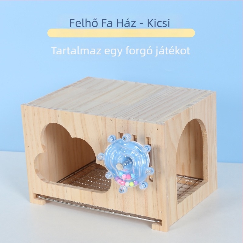 Légáteresztő papagájfészek, kis fa ház, hűs madárfészek, esztétikus alvófészek, nyárra alkalmas papagájok számára, univerzális madárketrec dekoráció