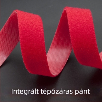 Öntapadós, kétoldalas Velcro-kábelkötegelő szalag optikai és adatkábelek rendezésére