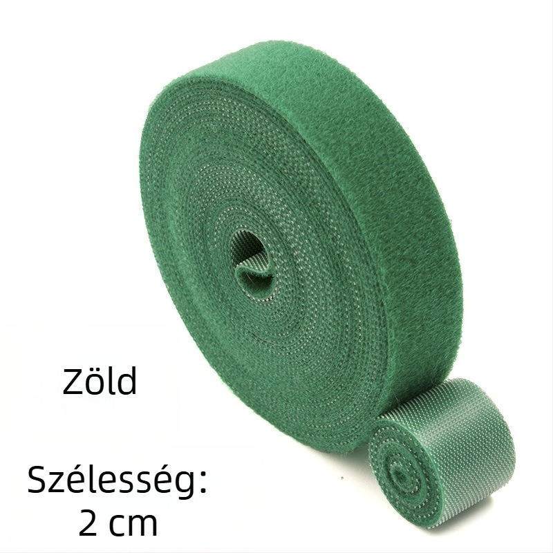 Öntapadós, kétoldalas Velcro-kábelkötegelő szalag optikai és adatkábelek rendezésére