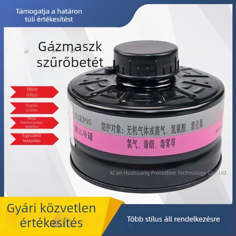 RD40 interfész, aktív szén alapú gázszűrő kanniszer NH3, CO és H2S számára