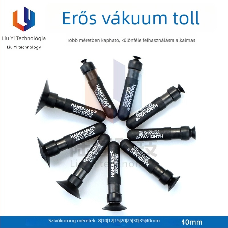 LY-936 vákuumos szívó toll, anti-sztatikus, üvegfedéllel és szitanyomási lehetőséggel