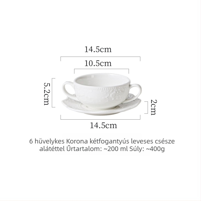 Tiszta fehér kerámia tál otthoni használatra, rizs- és leveses tál, skandináv minimalist stílusú étkészlet