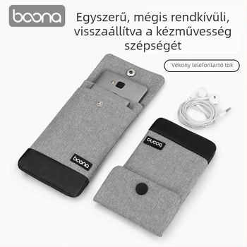Baona Power Bank tároló táska – telefonvédő tok, fejhallgató tok, ütésálló és vízálló