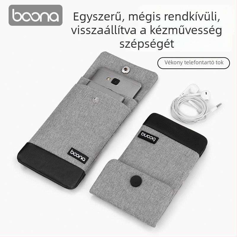 Baona Power Bank tároló táska – telefonvédő tok, fejhallgató tok, ütésálló és vízálló